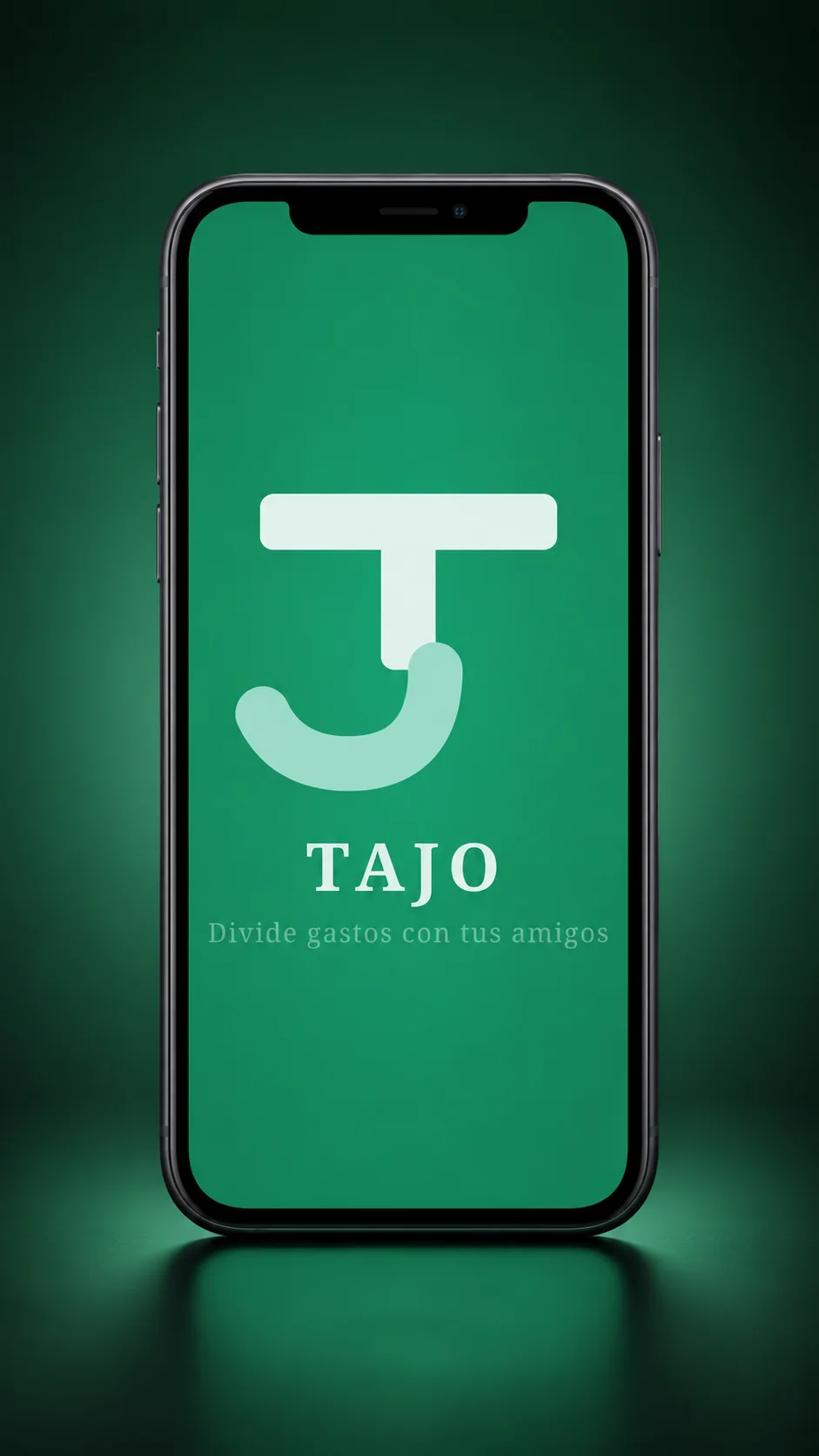 La app de Tajo en un teléfono